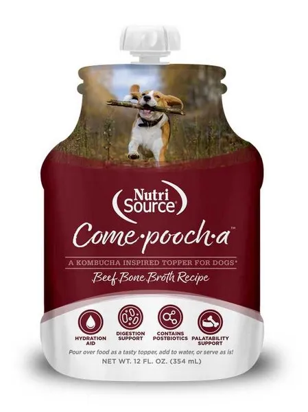 12/12oz Nutrisource Come-Pooch-A Beef Broth Recipe - Health/First Aid